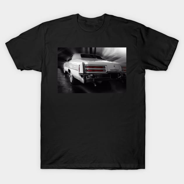 Pontiac Grand Ville, black and white T-Shirt by hottehue